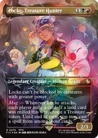 Locke Treasure Hunter Borderless Chocobo Track Foil