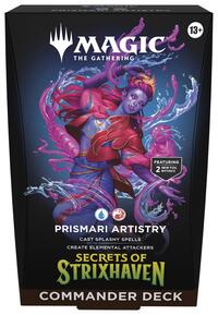 Secrets of Strixhaven Commander Deck Prismari Artistry
