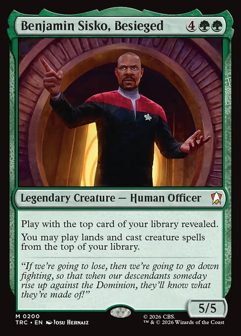 Captain Benjamin Sisko, Magic: The Gathering | Star Trek (TRK)