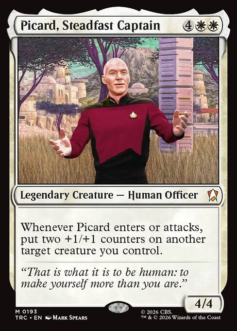Captain Jean-Luc Picard, Magic: The Gathering | Star Trek (TRK)